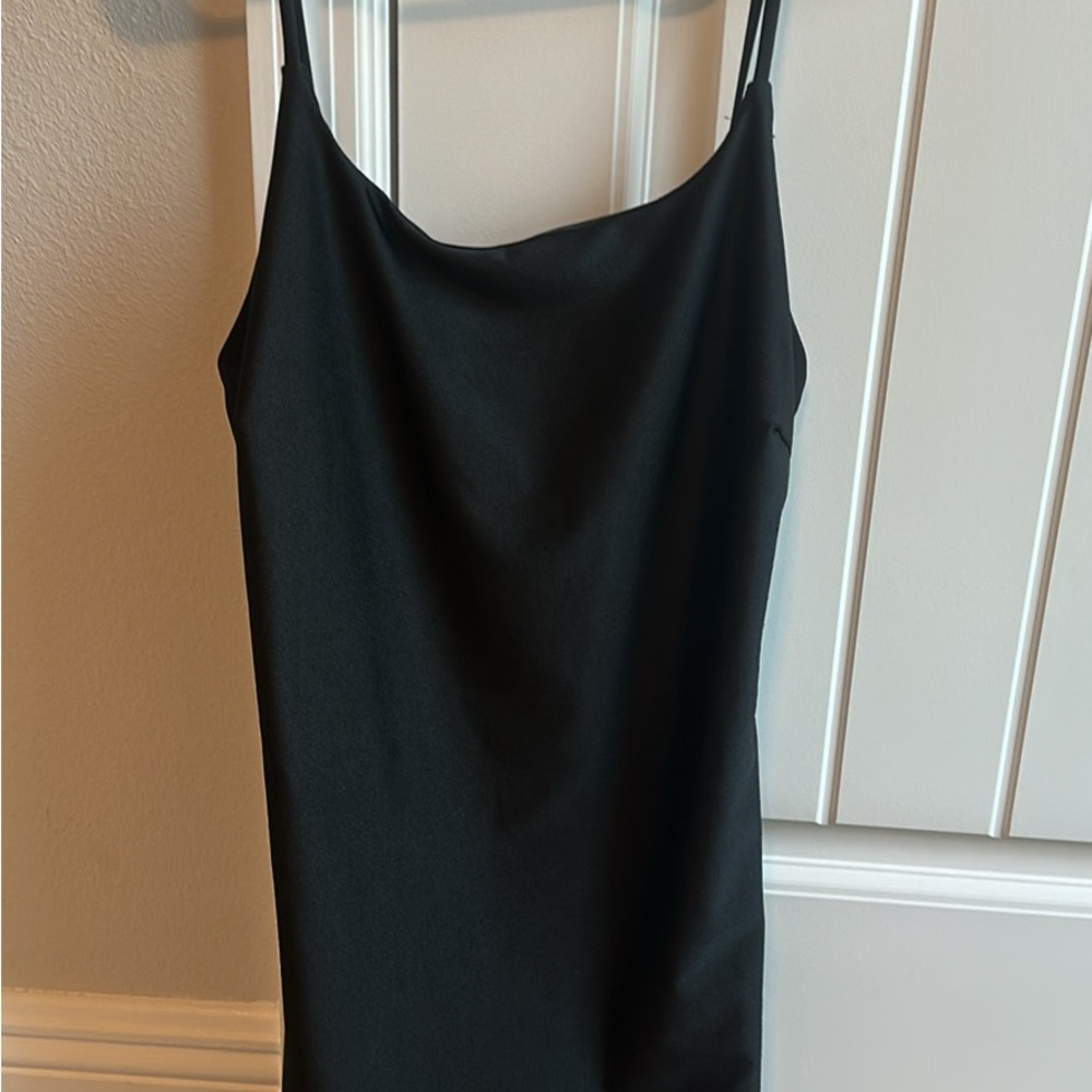 Mind Code Elegant Black Dress